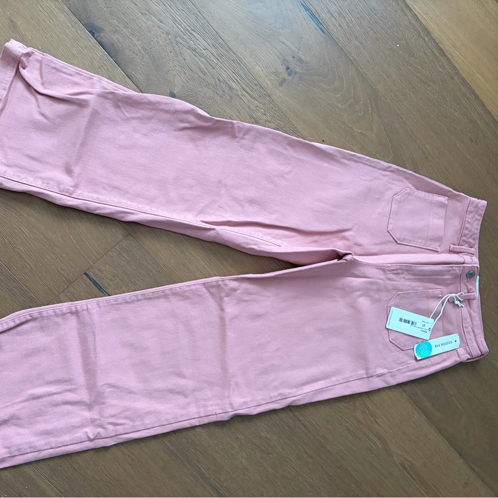 Just Black Pink Flare & Wide Leg Jeans